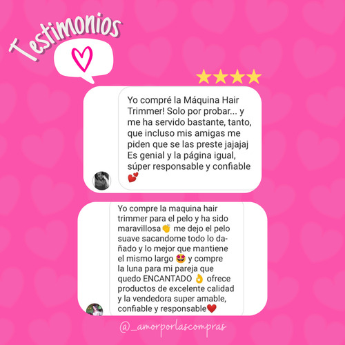 Cortadora De Puntas Dañadas Y Abiertas Hair Trimmer Negro
