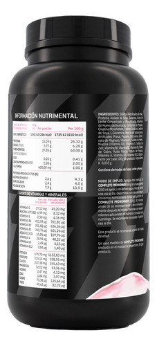 Kit 2 Piezas Proteína Complete Fresa 1 Kg