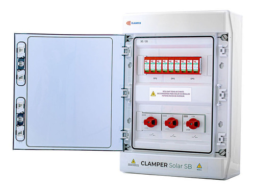 String Box Solar Sb Clamper 3e 3s 1040v 32a 1000v