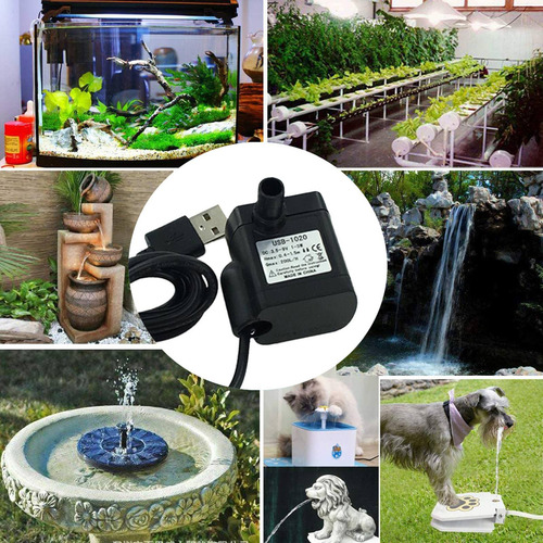 Bomba De Fuente De Agua Para Gatos, Motor Compatible Con