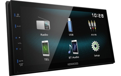 Duplicación multimedia USB Bluetooth DMX120bt de Kenwood