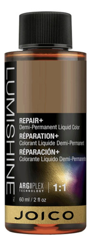 Coloração Demi Permanente Liq Joico Lumishine -escolha A Cor Tom 1bs | 1.8 Preto Azul Acinzentado