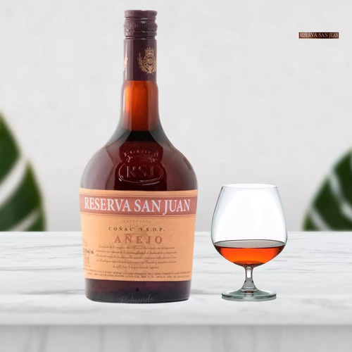 Licor Coñac Reserva San Juan Cognac Añejo X6