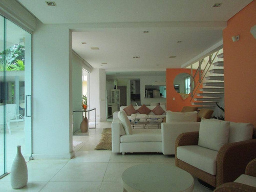 Casa Pé Na Areia Com 5 Suítes - Módulo 5 - Riviera De São Lourenço - Ca0539