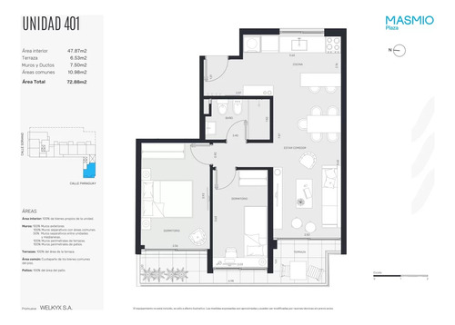 Venta Apartamento 2 Dormitorios En El Centro De Montevideo