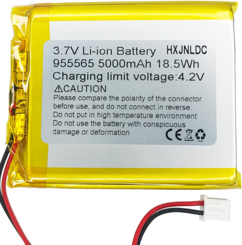 Dc 3.7v 5000mah 955565 Liion Lithium Ion Polymer Batter...