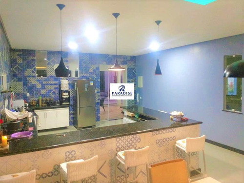 Casa Á Venda Em Jauá Cond. Fechado 3/4 - R$ 1.5 Mi, Cod: 68407 - V68407