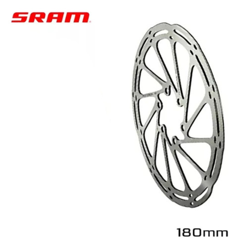 Disco De Freio / 180mm Sram Rotor Prata