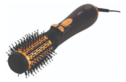 Escova Rotativa 3 Temperaturas Bivolt - Britânia Preto/dourado