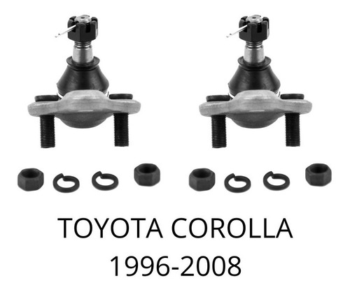 Par De Rotula Inferior Toyota Corolla 1996-2008