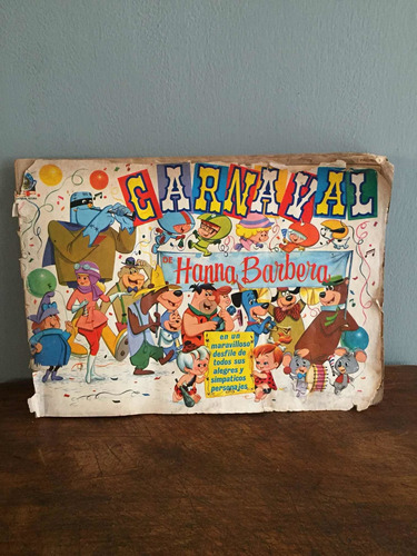 Antiguo Álbum Carnaval De Hanna Barbera Año 1971 Faltan 65 E