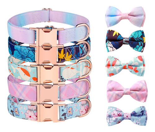 Collar (e-s) Con Diseño De Estampado De Flores, Accesorios P