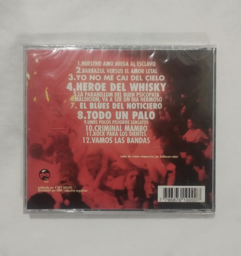 Cd Patricio Rey Y Sus Redonditos De Ricota - En Directo