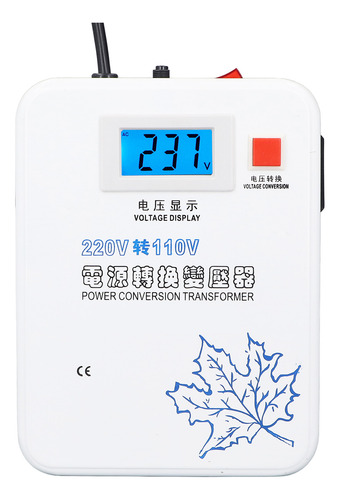 Transformador De Voltaje Monofásico De 1500 W A Convertidor