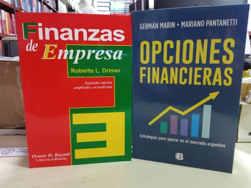 Libro Combo Opciones Financieras + Finanzas De Empresa