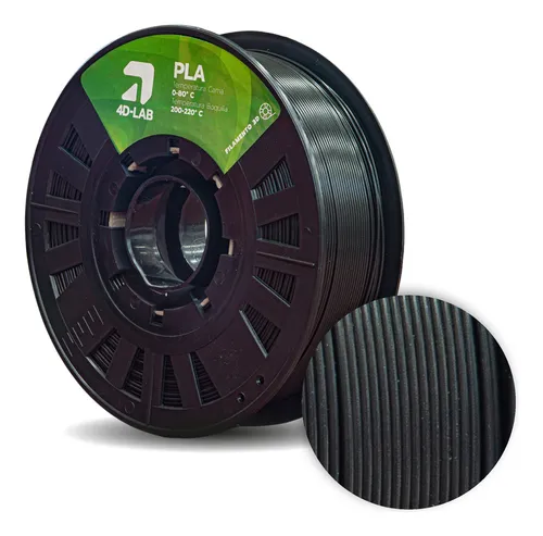 Filamento Pla Premium Negro 1.75mm +/-0.03mm