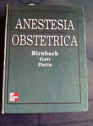 Anestesia Obstétrica, Birnbach