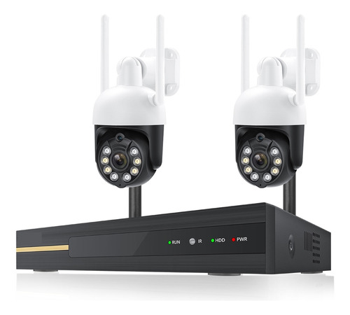 Cctv Inalámbrico De 3mp, Cámara Ip De Seguridad Ptz Wifi