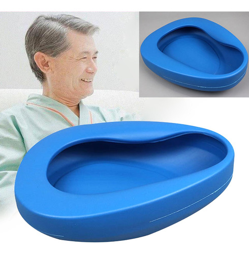 Bedpan Easy Use Heavy Duty Plástico Reutilizable Estable