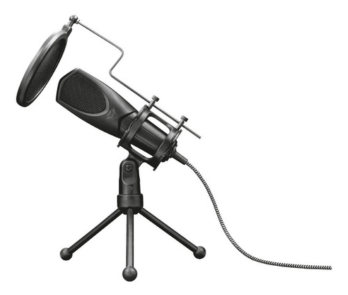 Trust Gxt 232 Mantis Streaming Microphone Usb Negro 22656