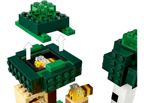 Imagen 6 de 6 de Lego® Minecraft - La Granja De Abejas (21165)