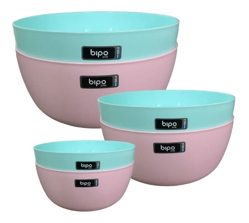 Bowl Ensaladera Bipo 1,5 L De Plástico Glam