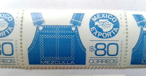 Imagen 2 de 5 de Timbres Postales Coleccion Mexico Exporta