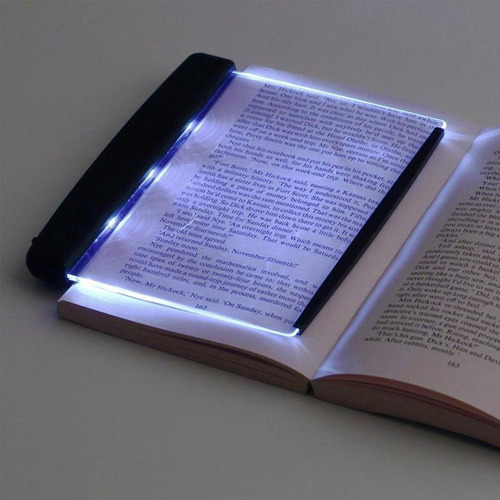 Innovadora Luz Nocturna De Lectura De Libros De Placa Plana