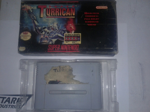 Super Turrican (repro) Snes Super Nintendo