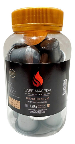 Capsulas De Cafe Maceda Compatibles Nespresso X20 Premium