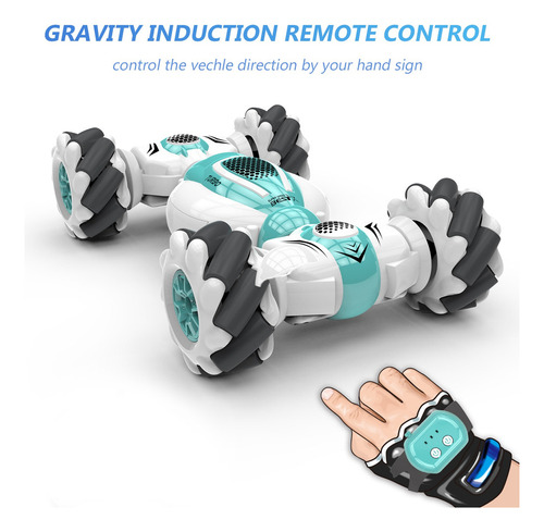 Carrito De Acrobacias S-012 Rc Con Sensor De Gestos Con Cont