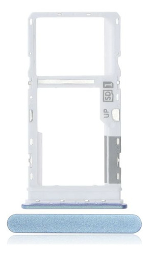 Bandeja Porta Sim Para Motorola G20 Celeste