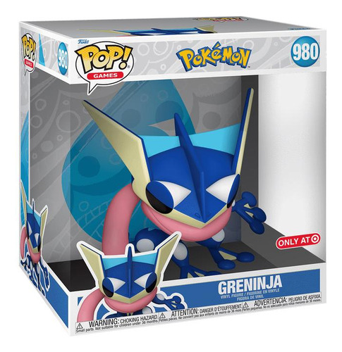 Funko Pop! Pokemon Greninja 980 Exclusivo Jumbo Sized