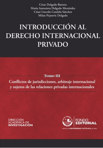 Libro Introducción Al Derecho Internacional Privado