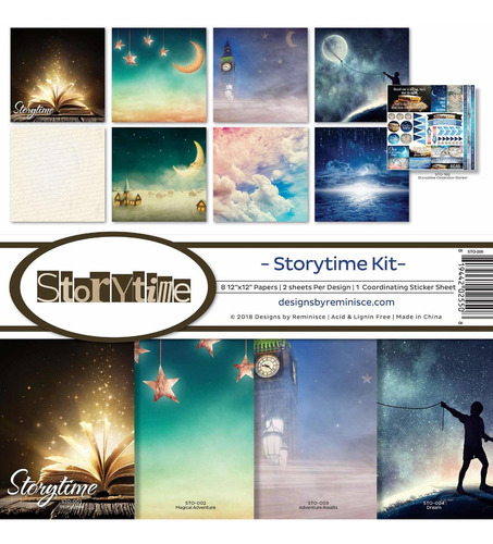 Reminisce Rembc Sto-200 Storytime Scrapbook Collection