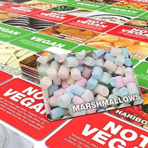 Juego De Mesa Vegano No Vegano/adivina Los Productos Veganos