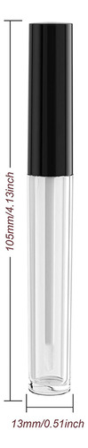 Tubo De Brillo Labial Con Tinte Labial, 30 Unidades