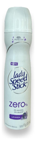 Desodorante De Mujer Lady Speed Stick Zero 91g 1 Unidad