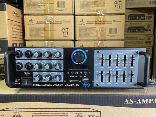 Amplificador con Bluetooth American Sound AS-AMP1600