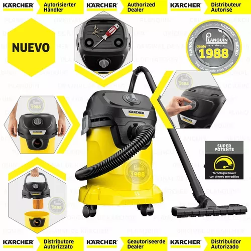 Aspiradora y Sopladora para Suciedad Sólida y Líquida WD3 Karcher