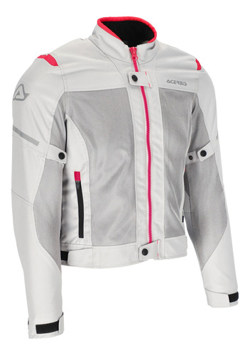 Chamarra Ce Ramsey My Vented 2.0 Lady T-s Gris/rosa
