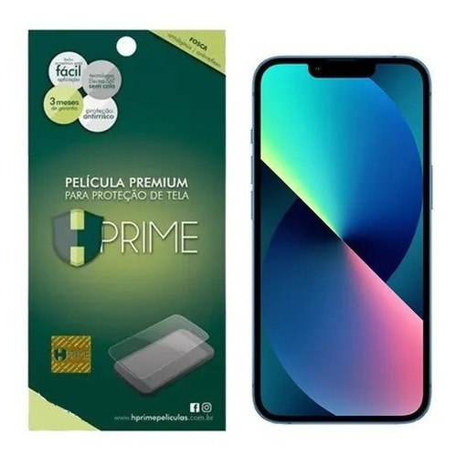 Imagem 1 de 5 de Película Premium Hprime Fosca Premium iPhone 13 Pro Max