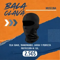 Comprar Balaclava Pasamontaña Genérico Color Negro, Talla Única.