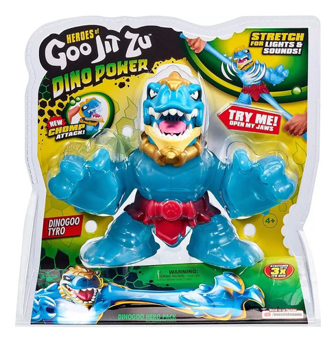 Heroes Of Goo Jit Zu Dino Power Figura De Acción Luz, Sonido