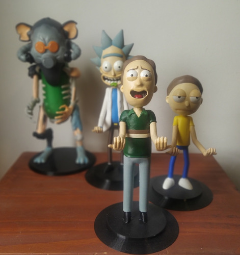 Soporte Joystick Y Celulares De Jerry Smith De Rick Y Morty