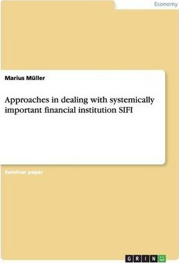 Libro Approaches In Dealing With Systemically Important F...