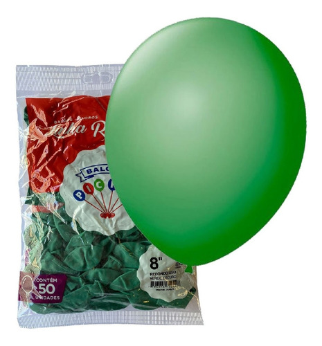 500 Bexiga Balão De Festa Pequeno N° 8 Verde Escuro (10pct)