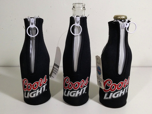 3 Fundas Coors Neopreno Termicas P Botella 235 Ml Aislante