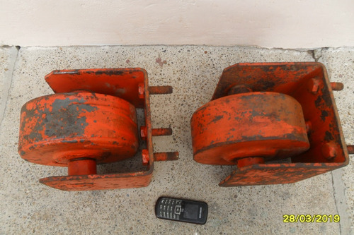 Robustas Antiguas Ruedas Zorra Carro Carga Ideal Mesa Ratona