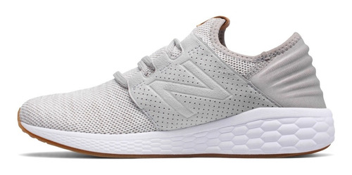 Imagen 3 de 5 de Zapatilla New Balance Cruz Blanco Tiza Mujer Rcdmr